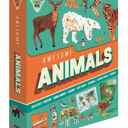 JUEGO CAJA DE APRENDIZAJE AWESOME ANIMALS