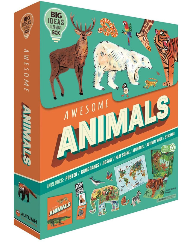 JUEGO CAJA DE APRENDIZAJE AWESOME ANIMALS