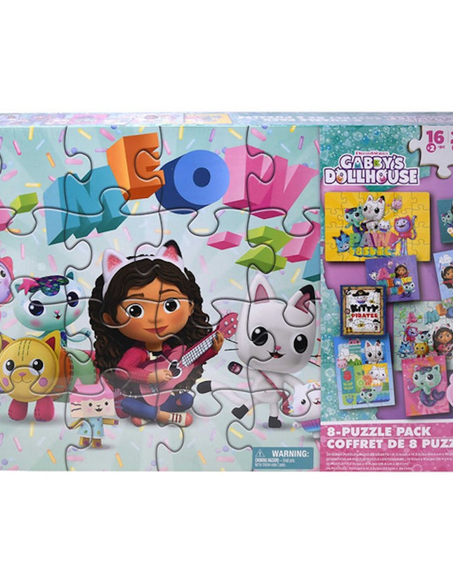 ROMPECABEZA GABBY´S DOLLHOUSE SET 8