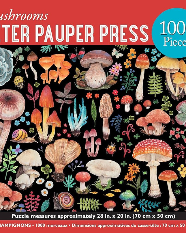 ROMPECABEZAS MUSHROOMS 1000PZ