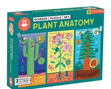 ROMPECABEZAS PLANT ANATOMY SCIENCE SET 3UND