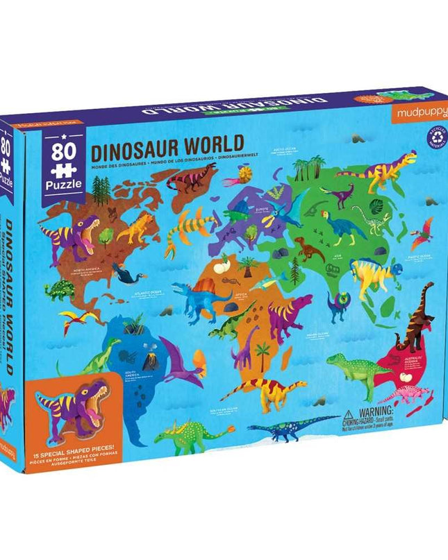 ROMPEC. DINOSAURIO 80PC