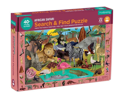 ROMPECABEZA AFRICAN SAFARI 64PZ