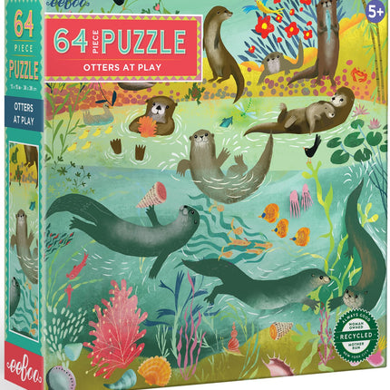 ROMPECABEZA OTTERS AT PLAY 64PZS