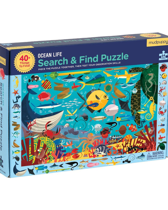 ROMPECABEZAS OCEAN LIFE 64PZ