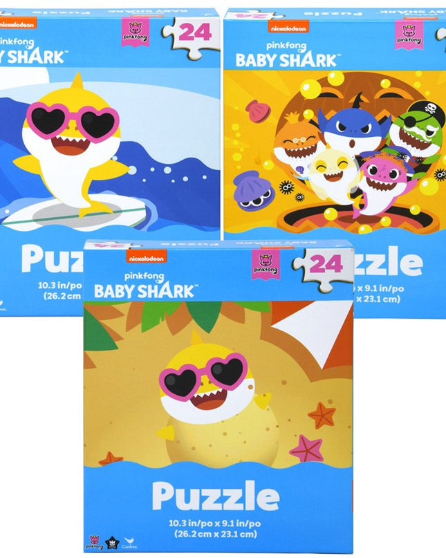 ROMPECABEZA DE BABY SHARK 24 PZA PREMIER