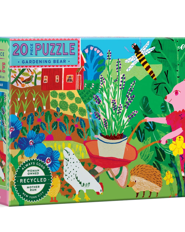 ROMPECABEZA GARDENING BEAR 20PZS