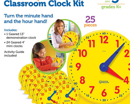 BIG TIME CLASSROOM CLOCK KIT