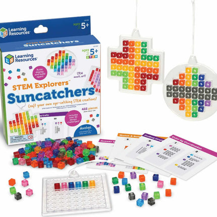 JUEGO STEM EXPLORERS SUNCATCHERS PIXEL
