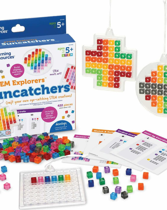 JUEGO STEM EXPLORERS SUNCATCHERS PIXEL