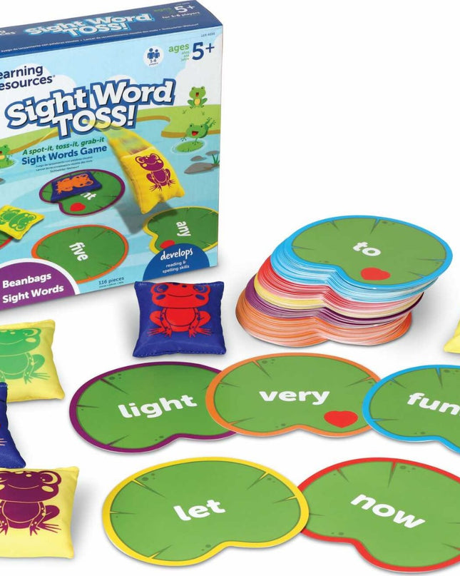 JUEGO SIGHT WORDS TOSS
