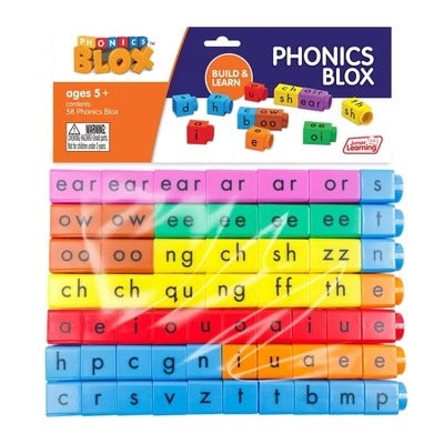 JUEGO PHONICS BLOX RAIMBOW 58PZ