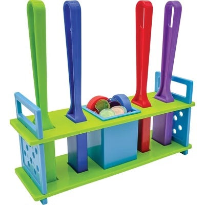 JUEGO DE ACTIVIDADES CON VARITAS+ANILLOS+DISCOS MAGNÉTICOS