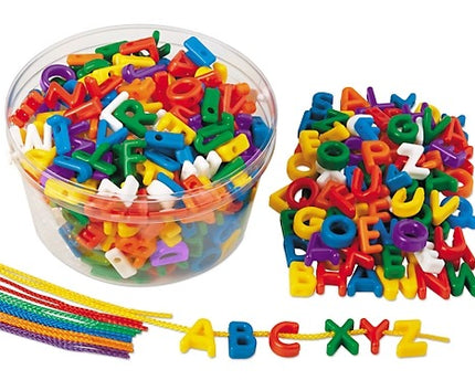 NANUSCRIPT LETTER  BEADS 288PC
