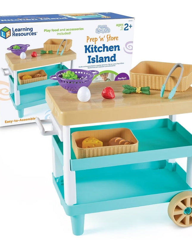 JUGUETE PREP N´ STORE KITCHEN ISLAND