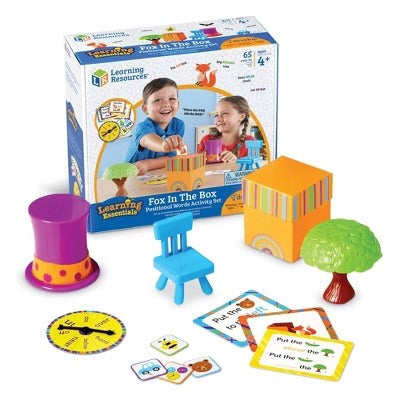 JUEGO  FOX IN THE BOX- POSITION WORD