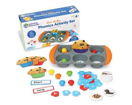 JUEGO MINI MUFFIN PHONICS ACTIVITY SET