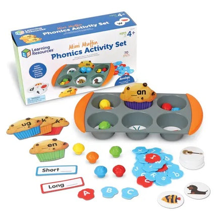 JUEGO MINI MUFFIN PHONICS ACTIVITY SET