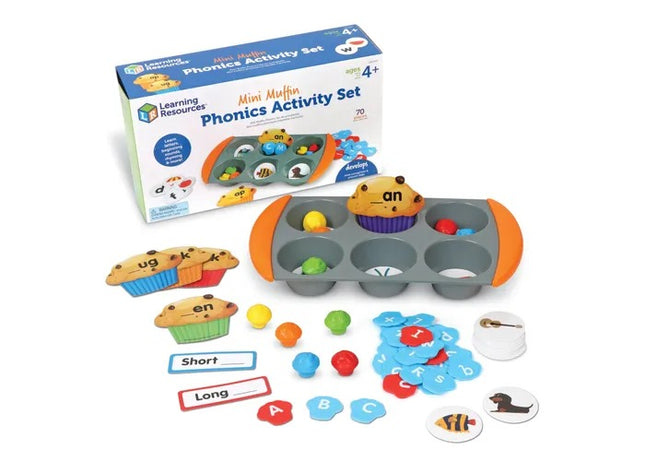 JUEGO MINI MUFFIN PHONICS ACTIVITY SET