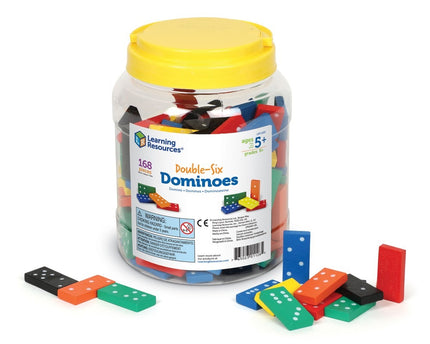 DOUBLE-SIX DOMINOES