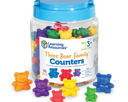 COUNTERS THREE BEAR FAMILY 80PZS