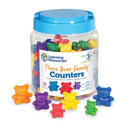 COUNTERS THREE BEAR FAMILY 80PZS