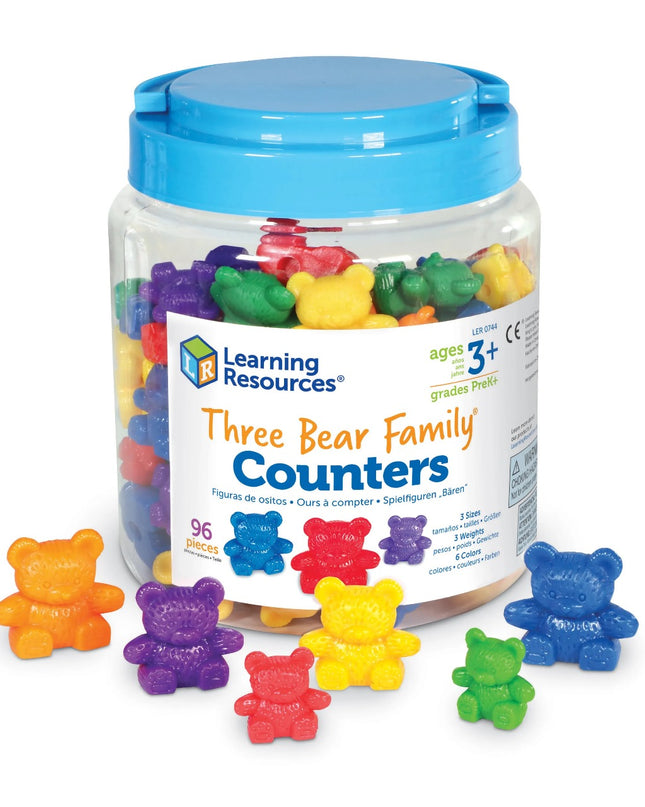 COUNTERS THREE BEAR FAMILY 80PZS