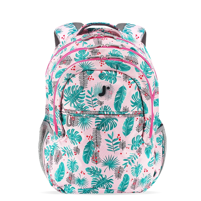 MOCHILA J WORLD LAPTOP CARNELIA PALM LEAVES