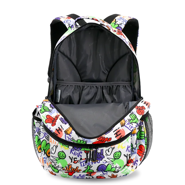 MOCHILA J WORLD LAPTOP CARNELIA STREET ART