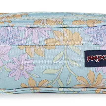 CARTUCHERA POUCH FADED FLORAL FRESH MINT JANSPORT