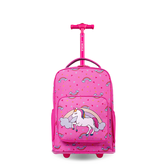 MOCHILA J WORLD C/RODOS TWISE KIDS UNICORN