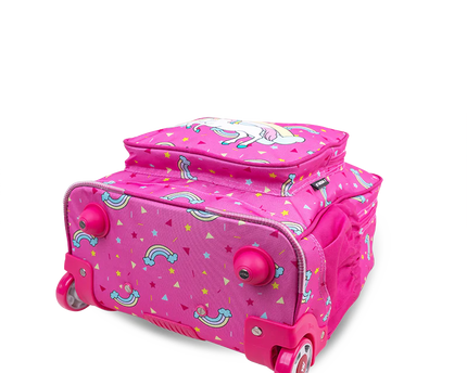 MOCHILA J WORLD C/RODOS TWISE KIDS UNICORN