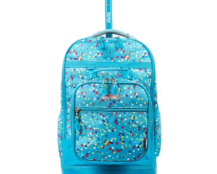 MOCHILA J WORLD C/RODOS KIDS COLOR DOTS