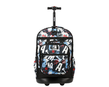 MOCHILA J WORLD C/RODOS KIDS GRAFFITI