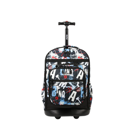 MOCHILA J WORLD C/RODOS KIDS GRAFFITI
