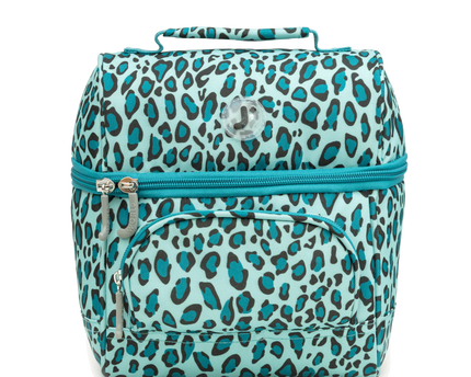 LONCHERA J WORLD COREY MINT LEOPARD