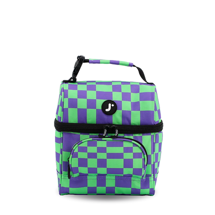 CARTUCHERA J WORLD DOODLE PIXEL CHECKERS
