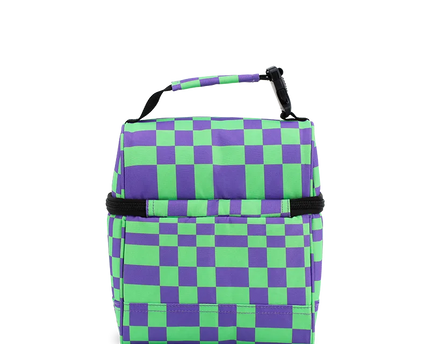 CARTUCHERA J WORLD DOODLE PIXEL CHECKERS