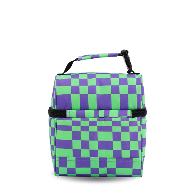 CARTUCHERA J WORLD DOODLE PIXEL CHECKERS