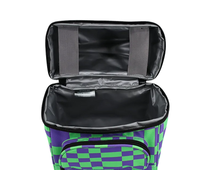 CARTUCHERA J WORLD DOODLE PIXEL CHECKERS