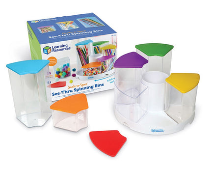 ORGANIZADOR TRANSPARENTE 6PZ