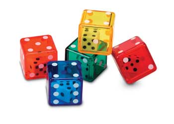 DADOS DE COLORES