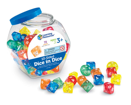 DADOS DE DIEZ CARAS