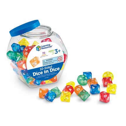 DADOS DE DIEZ CARAS
