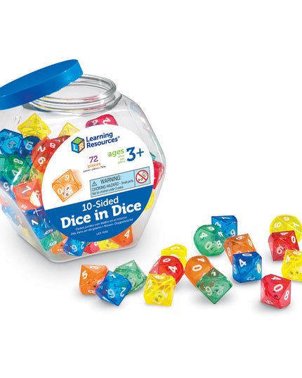 DADOS DE DIEZ CARAS