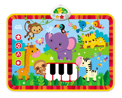 JUGUETE ALFOMBRA MUSICAL LIGHT AND SOUND ZOO