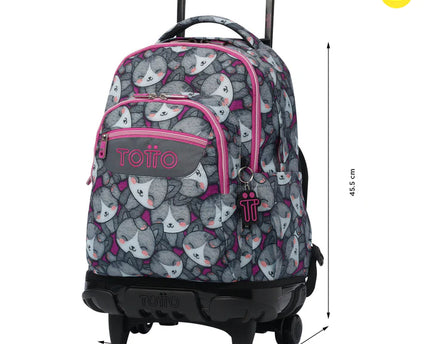 MOCHILA OSITOS GATITO TOTTO
