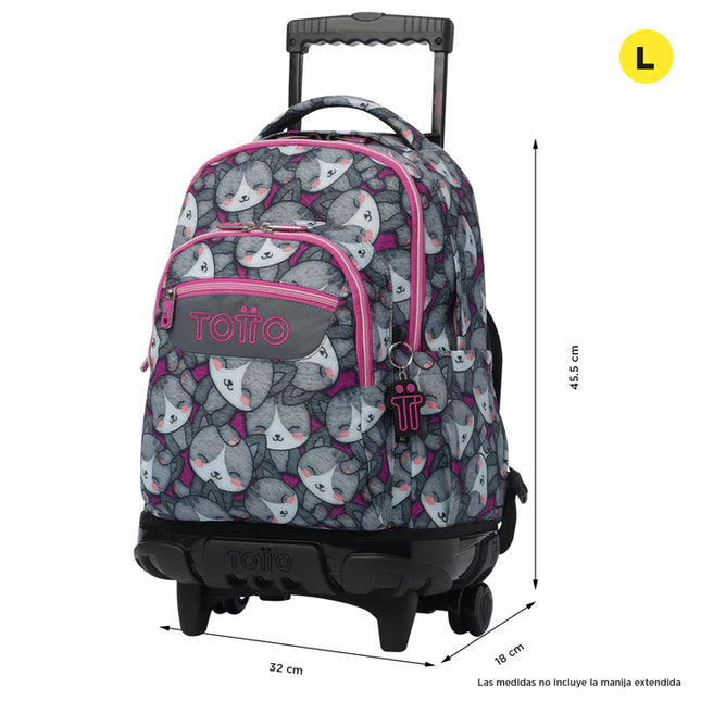 MOCHILA OSITOS GATITO TOTTO