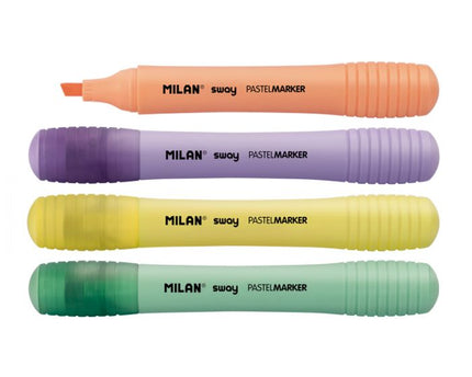 MARCADORES SWAY PASTEL MILAN 4CLRS