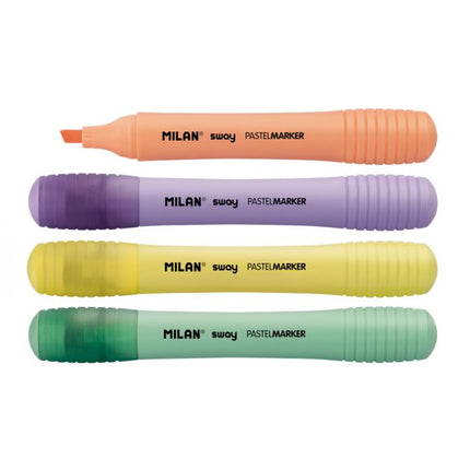 MARCADORES SWAY PASTEL MILAN 4CLRS
